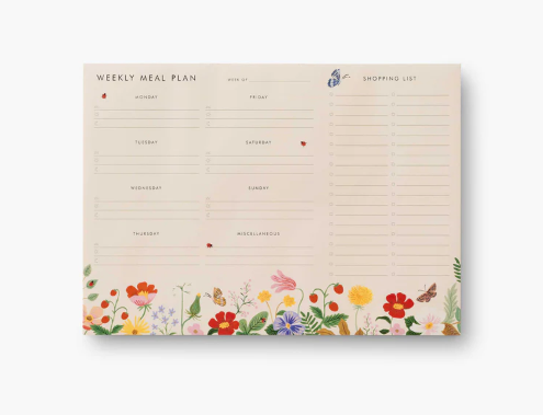 Strawberry Fields Meal Planner