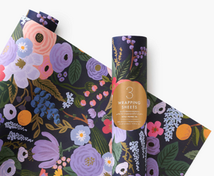 Garden Violet Wrapping Paper