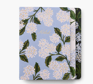 Set of 3 Hydrangea Notebooks