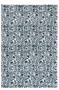 Block Print Waffle Tea Towel