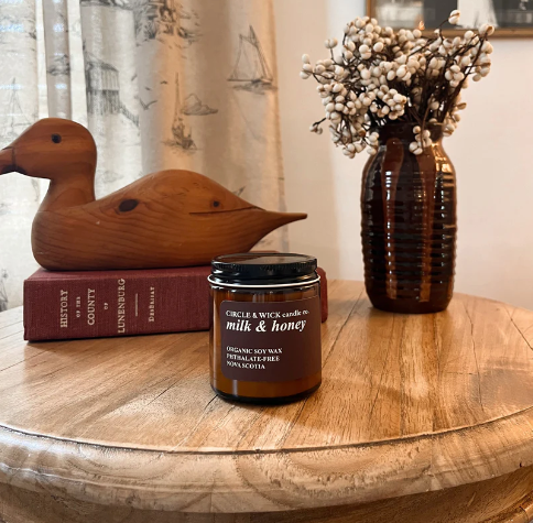 Milk & Honey Mini Candle