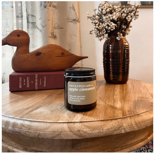 Apple Cinnamon Mini Candle