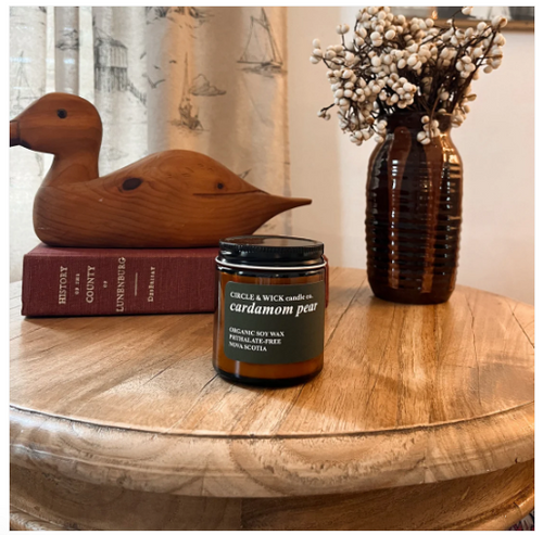 Cardamom Pear Mini Candle