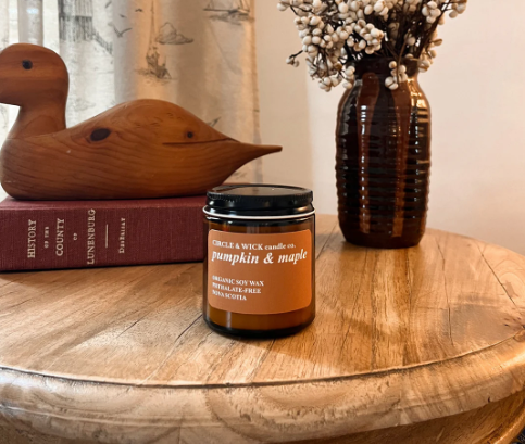 Pumpkin Maple Mini Candle