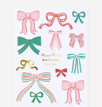 Load image into Gallery viewer, Holiday Bow Stickers