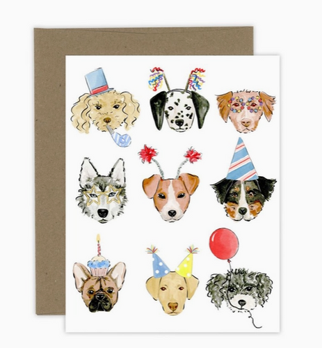 Birthday Dogs Card