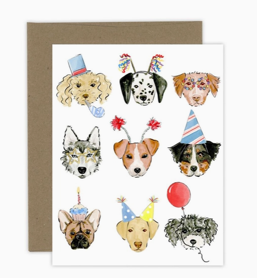Birthday Dogs Card
