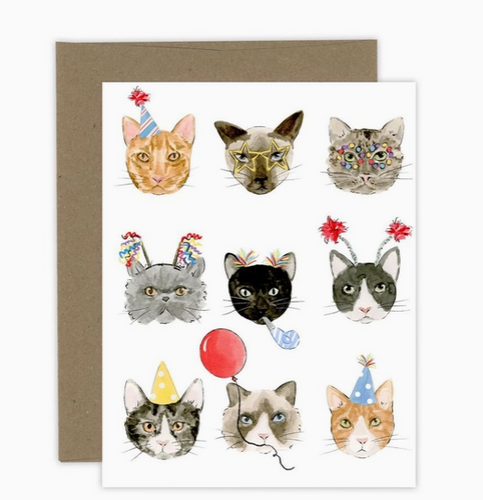 Birthday Cats Card