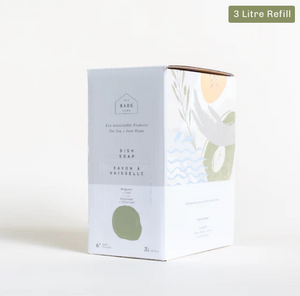 Refill Box- Bergamot & Lime Dish soap