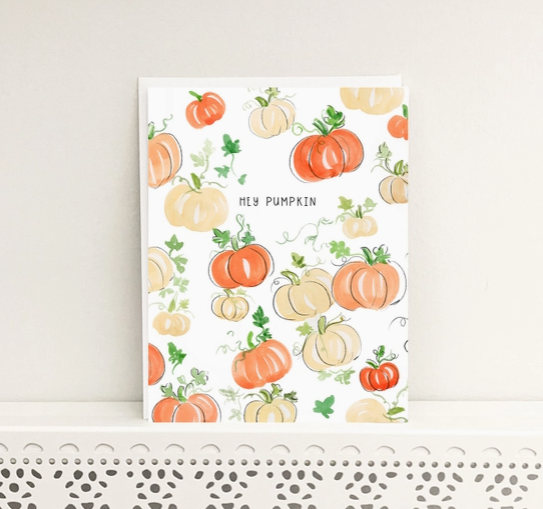 Hey Pumpkin Card