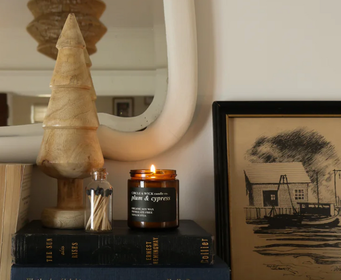 Plum & Cypress Candle