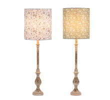 Load image into Gallery viewer, Floral Vintage Lamp