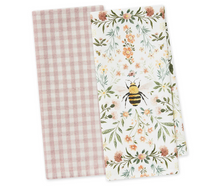 Load image into Gallery viewer, Bee Meadow S/2 Tea Towels