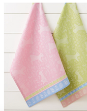 Load image into Gallery viewer, Bunny Meadow Tea Towel