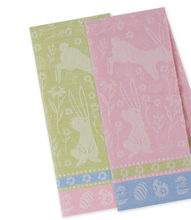 Load image into Gallery viewer, Bunny Meadow Tea Towel