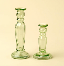 Load image into Gallery viewer, Glass Candlestick Holder