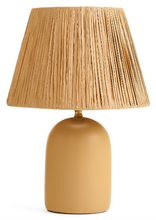 Load image into Gallery viewer, Lamp with Raffia Shade