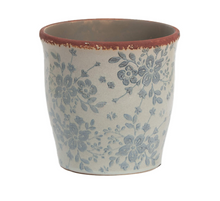 Load image into Gallery viewer, Blue Floral Pots