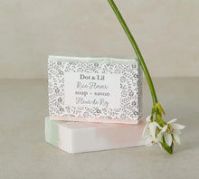 Load image into Gallery viewer, Rice Flower Bar Soap