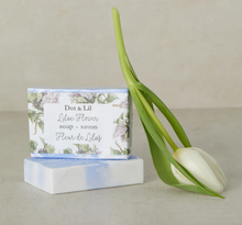 Load image into Gallery viewer, Lilac Flower Bar Soap