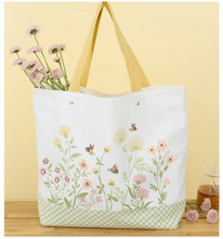 Load image into Gallery viewer, Bee Wildflowers Tote