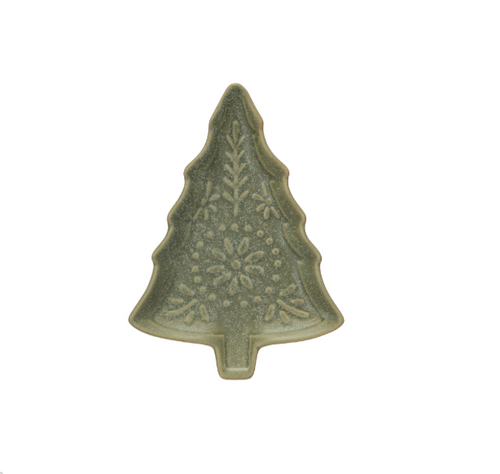 Stoneware Tree Plate