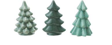 Mini Green Stoneware Tree