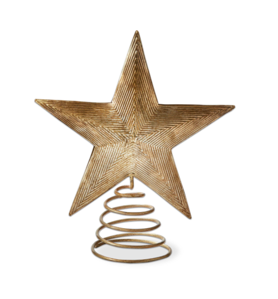 Champagne Star Tree Topper