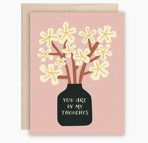 Thoughtful Flowers Card