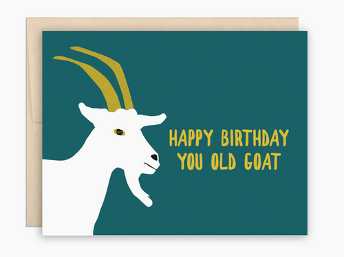 Old Goat Birthday Card