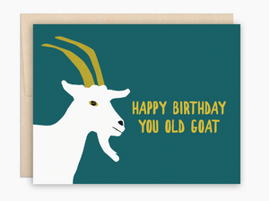 Old Goat Birthday Card