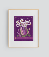 Load image into Gallery viewer, Wild Coastal Lupins Print