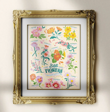 Load image into Gallery viewer, Edible Flowers Print