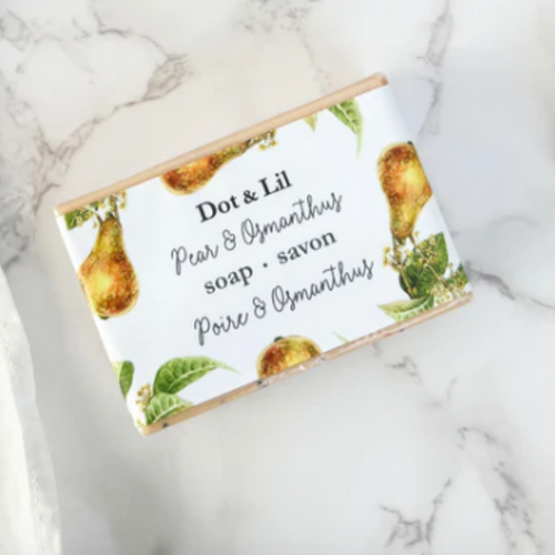 Pear & Osmanthus Bar Soap