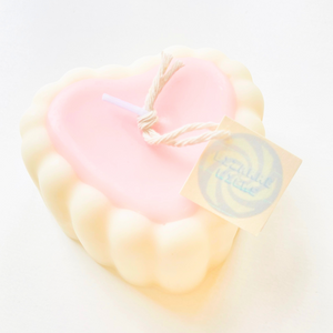 Heart Pink Fill Candle