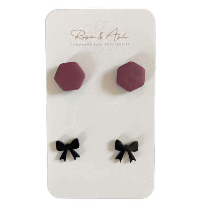 Bow Duo Stud Pack