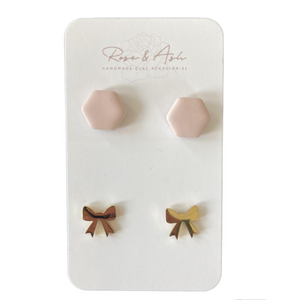 Bow Duo Stud Pack