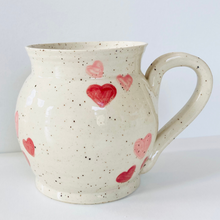 Load image into Gallery viewer, Heart Pottery Mug