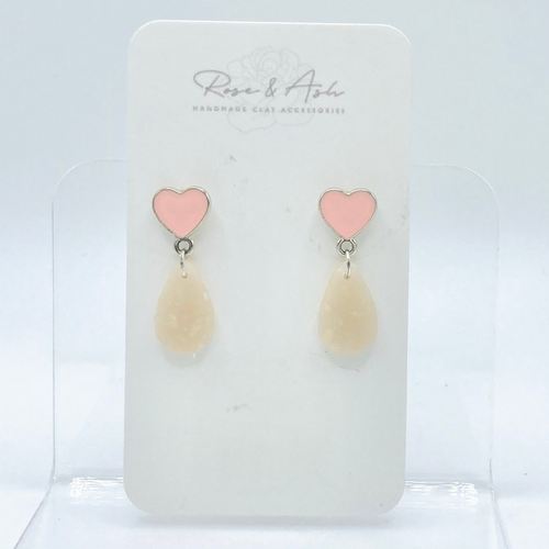 Heart Dangle Earrings