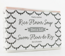 Load image into Gallery viewer, Rice Flower Bar Soap