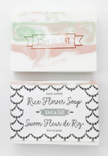 Load image into Gallery viewer, Rice Flower Bar Soap