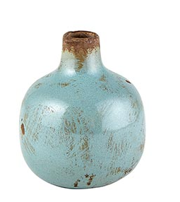 Grey Blue Mini Vase