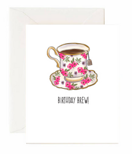 Birthday Brew Card