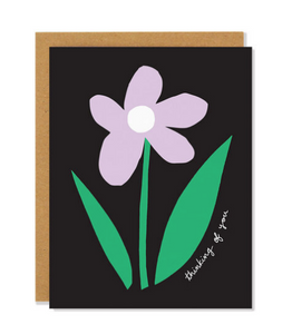 Flower thinking of you Card