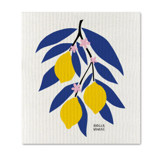 Lemon Branch Swedish Dish Cloth