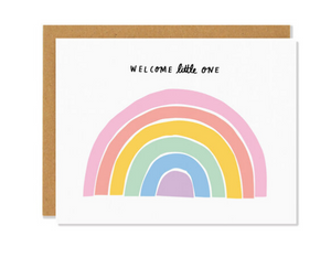 Little One Rainbow Card