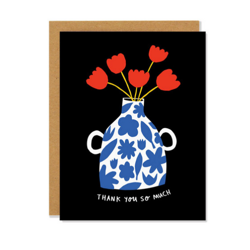 Thank You Vase Card