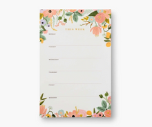 Load image into Gallery viewer, Garden Party Weekly Notepad