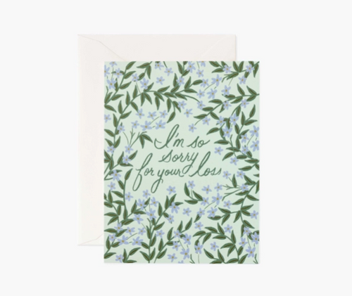 Laurel Sympathy Card