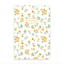 Load image into Gallery viewer, Golden Florals Notebook